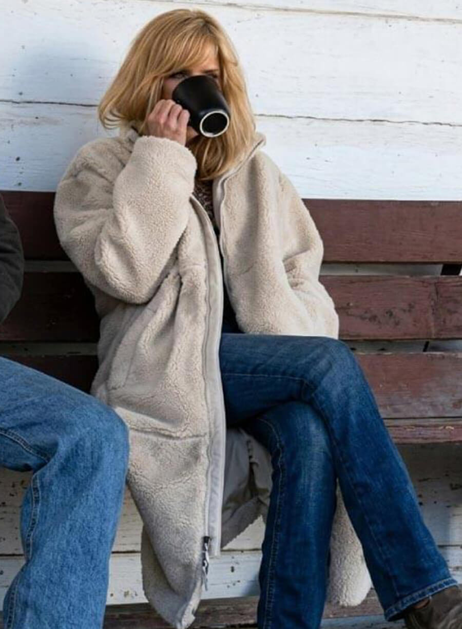 Dutton Ranch S01 Beth Dutton Sherpa Coat