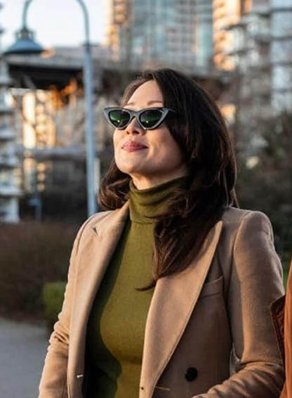 Fiona Rene Tracker S01 Brown Trench Coat