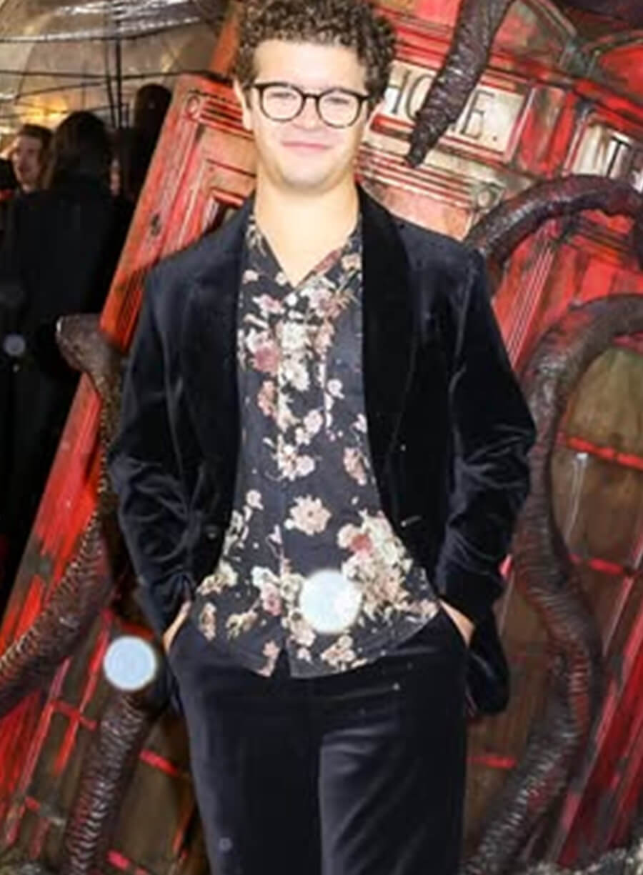 Gaten Matarazzo Stranger Things Season 5 Premiere Blazer