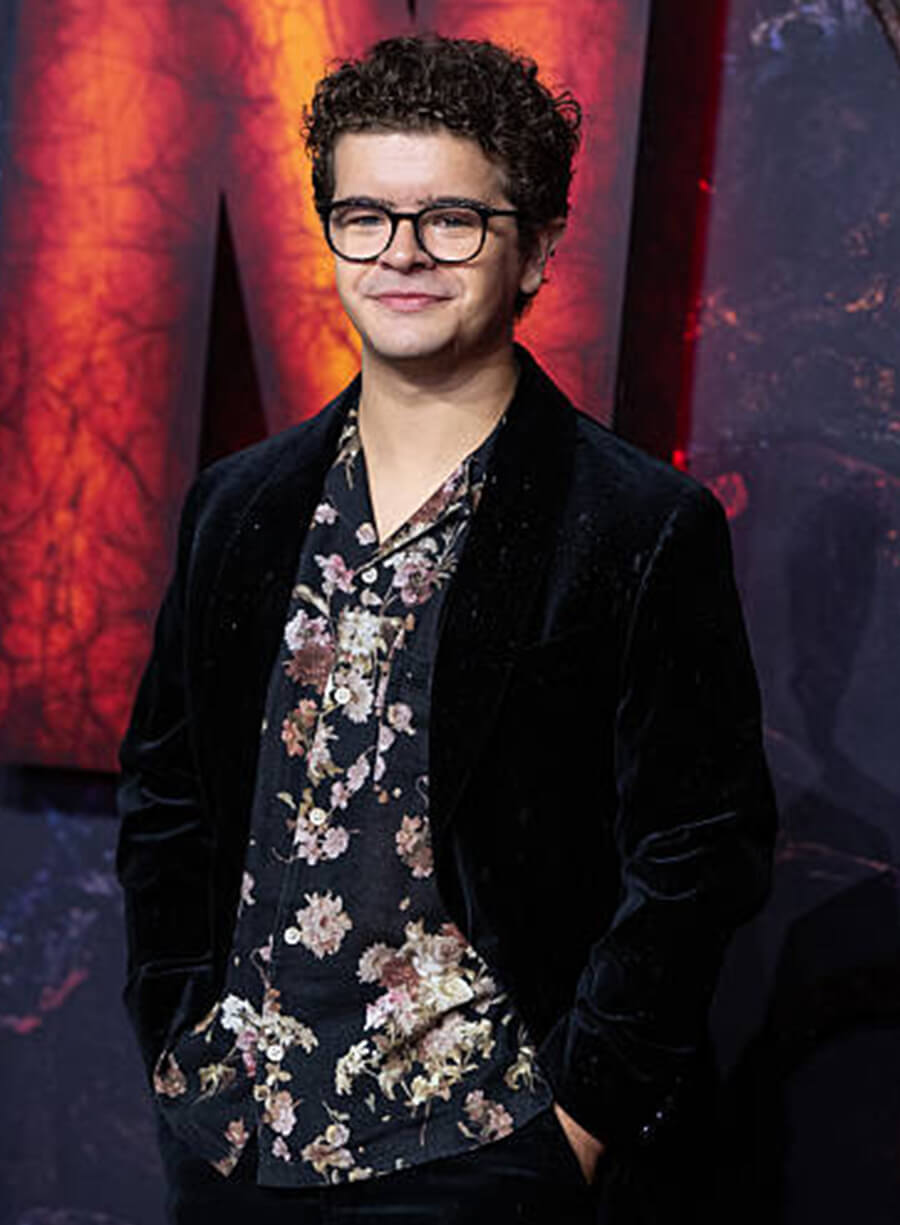 Gaten Matarazzo Stranger Things Season 5 Premiere Blazer