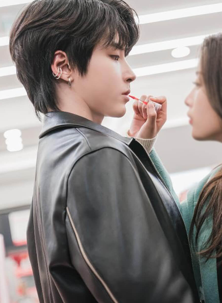 Han Seo-jun True Beauty Leather Jacket