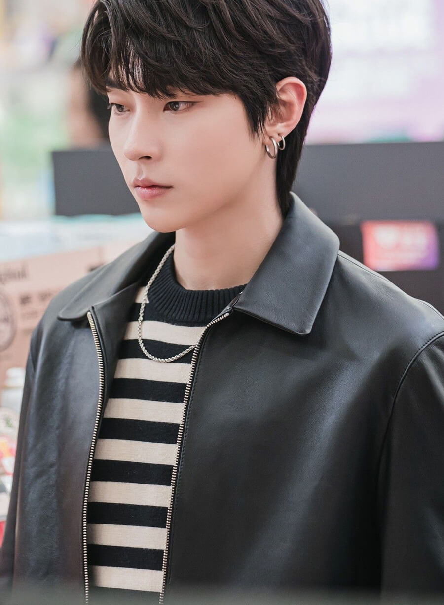 Han Seo-jun True Beauty Leather Jacket