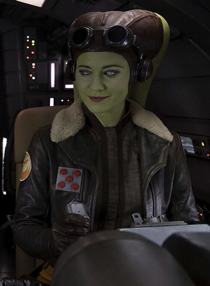 Hera Syndulla Star Wars: Ahsoka Leather Jacket