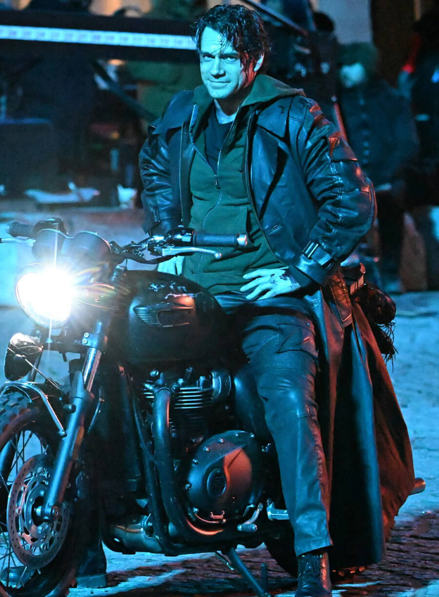 Highlander 2026 Henry Cavill Leather Coat
