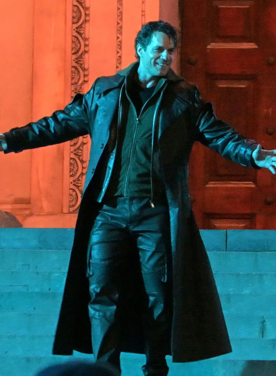 Highlander 2026 Henry Cavill Leather Coat