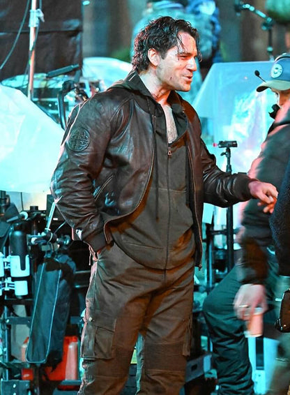 Highlander 2026 Henry Cavill Leather Jacket