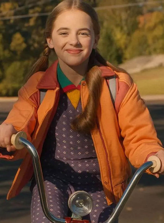 Holly Wheeler Stranger Things S05 Orange Jacket