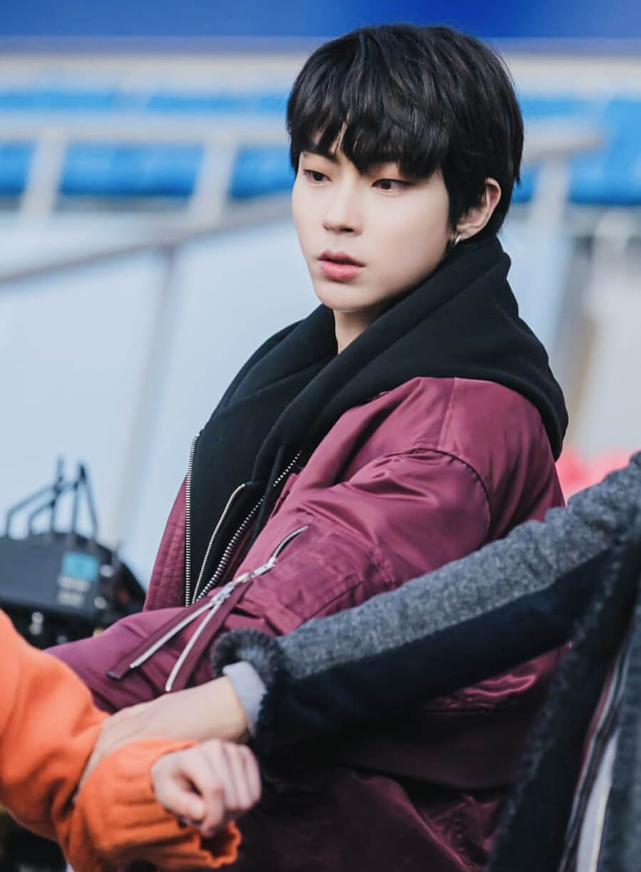 Hwang In-youp True Beauty Burgundy Jacket
