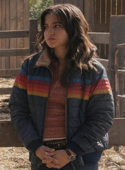 Isabela Merced Dina The Last of Us Puffer Jacket