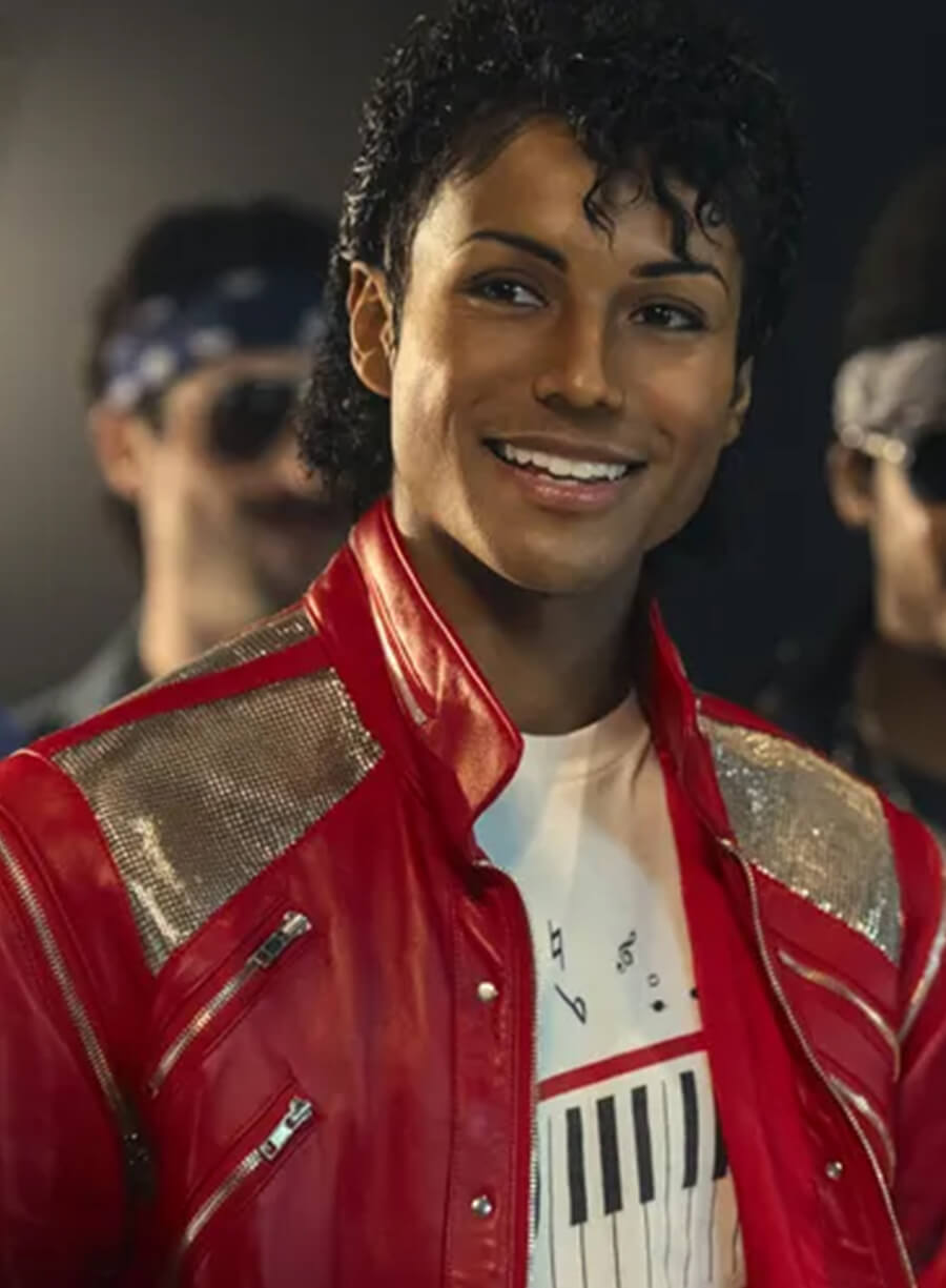 Jaafar Jackson Michael 2026 Leather Jacket