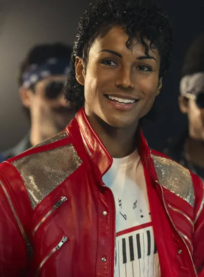 Jaafar Jackson Michael 2026 Leather Jacket