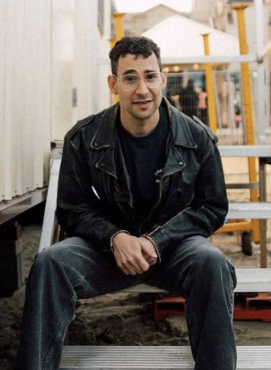 Jack Antonoff Bleachers Biker Leather Jacket