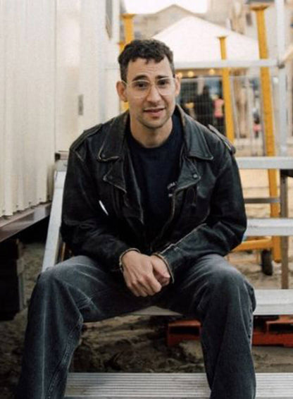 Jack Antonoff Bleachers Biker Leather Jacket