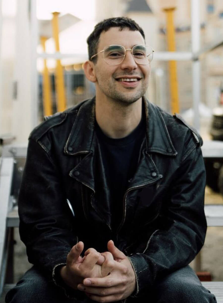 Jack Antonoff Bleachers Biker Leather Jacket