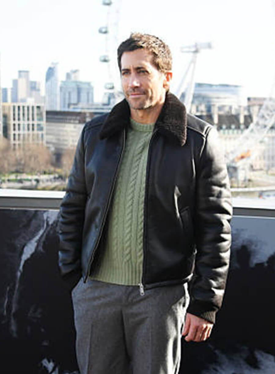 Jake Gyllenhaal The Bride 2026 Leather Jacket
