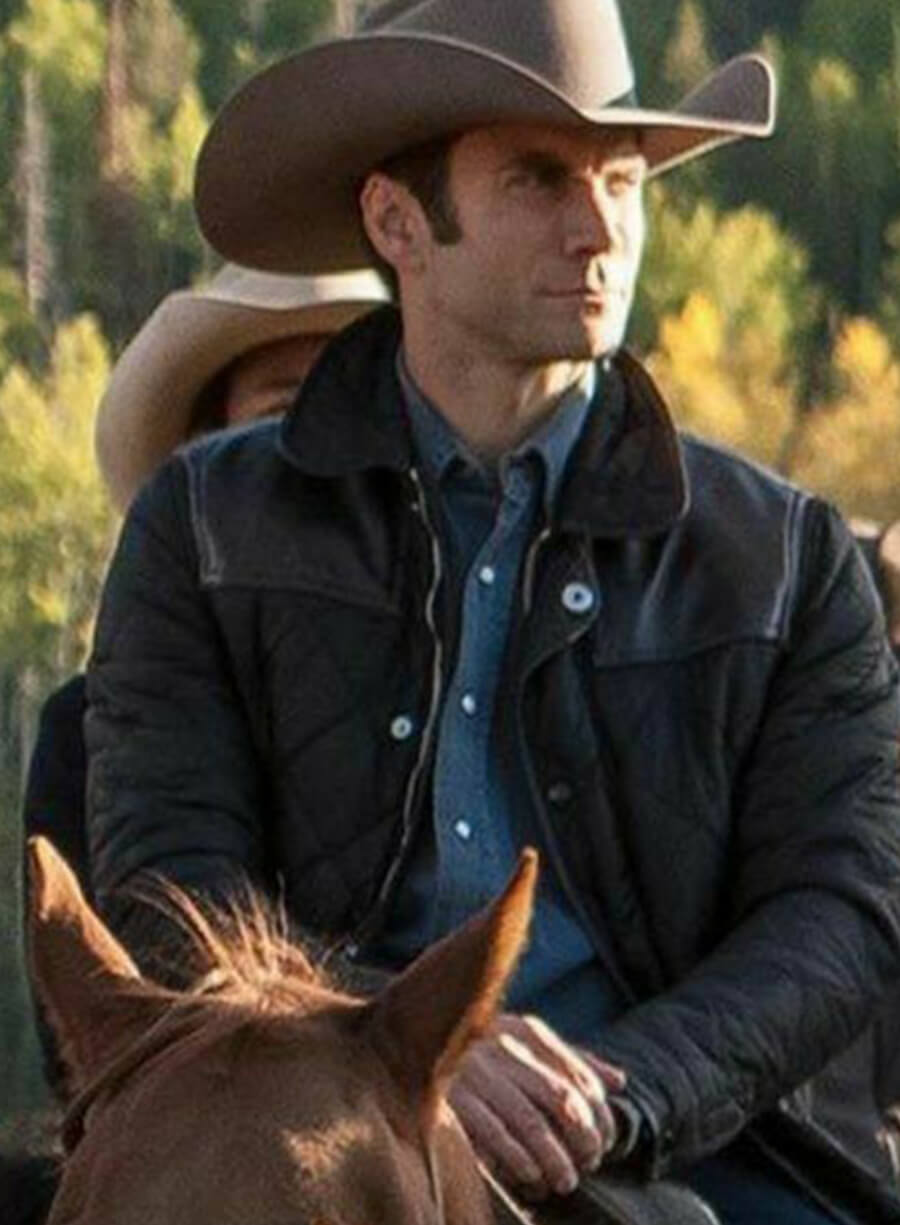 Jamie Dutton Yellowstone S05 Leather Jacket