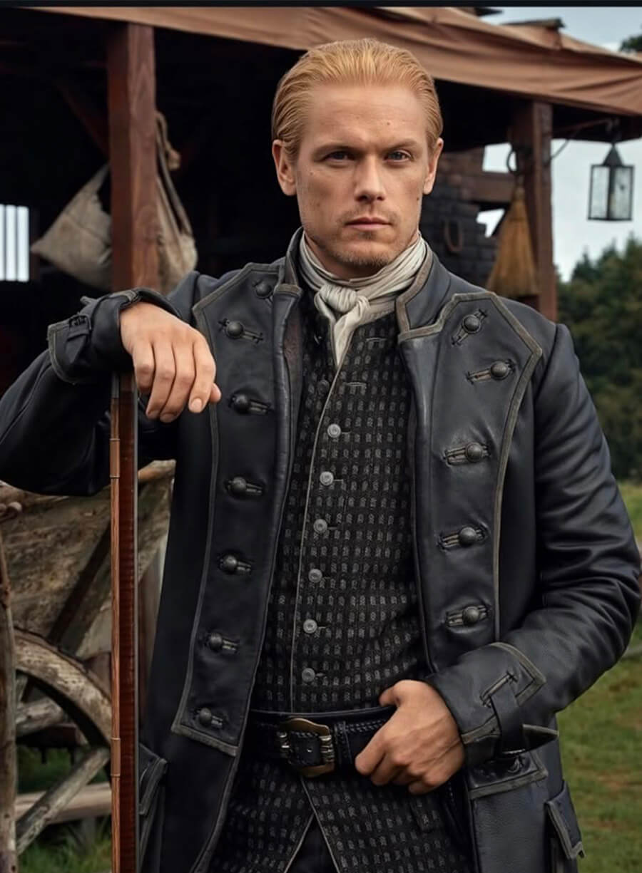 Jamie Fraser Outlander Season 8 Frock Coat