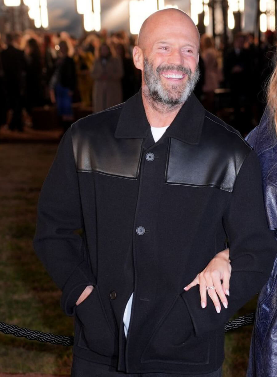 Jason Statham London Fashion Week Jacket