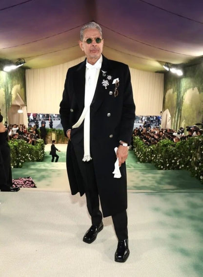 Jeff Goldblum Met Gala Black Coat
