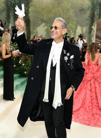Jeff Goldblum Met Gala Black Coat