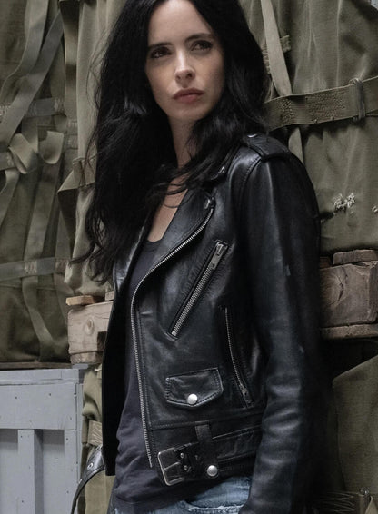 Jessica Jones Daredevil: Born Again S02 Biker Jacket