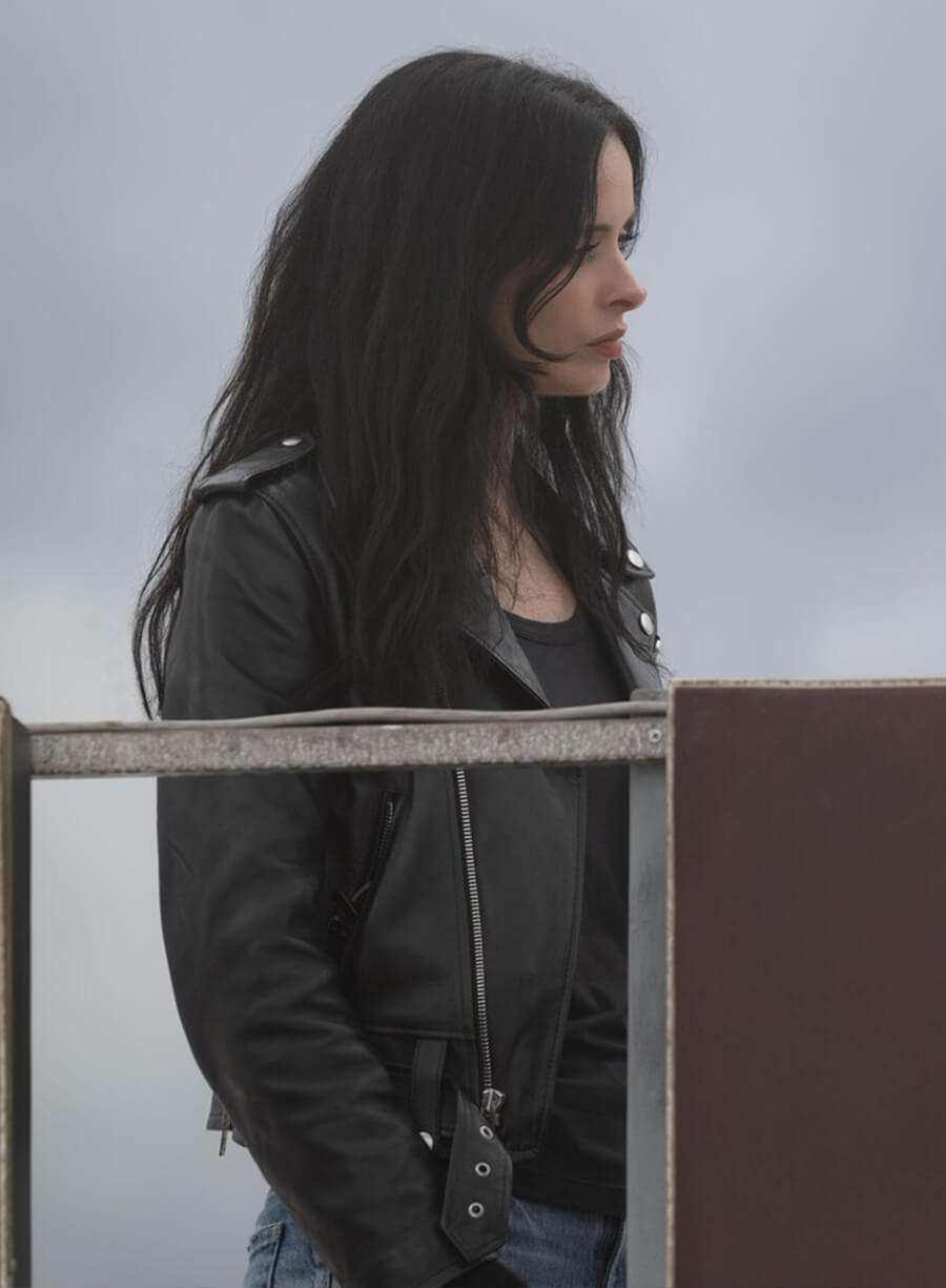 Jessica Jones Daredevil: Born Again S02 Biker Jacket