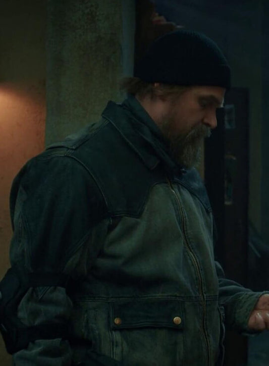 Jim Hopper Stranger Things S05 Leather Jacket