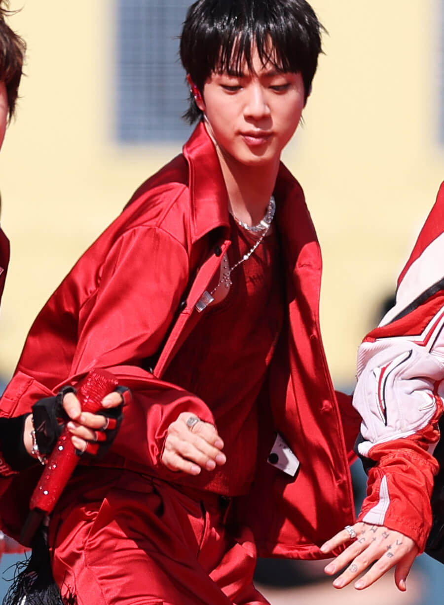Jin FIFA World Cup 2026 Red Jacket
