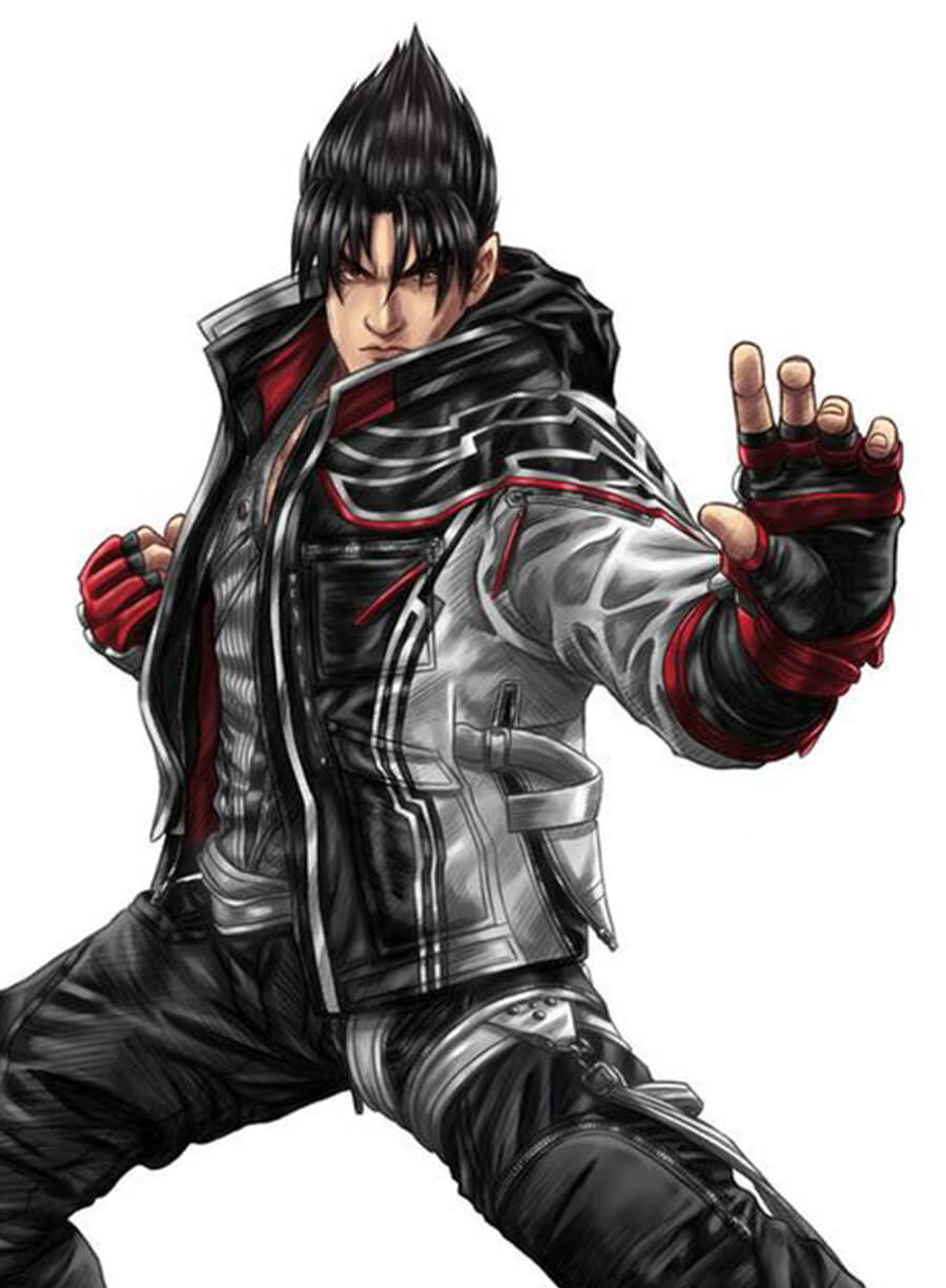 Jin Kazama Tekken 8 Leather Cosplay Jacket