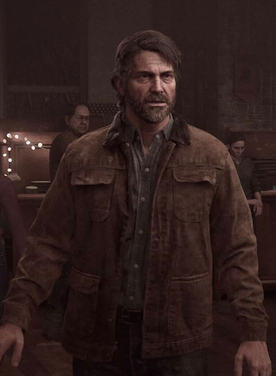 Joel Miller The Last Of Us Suede Jacket