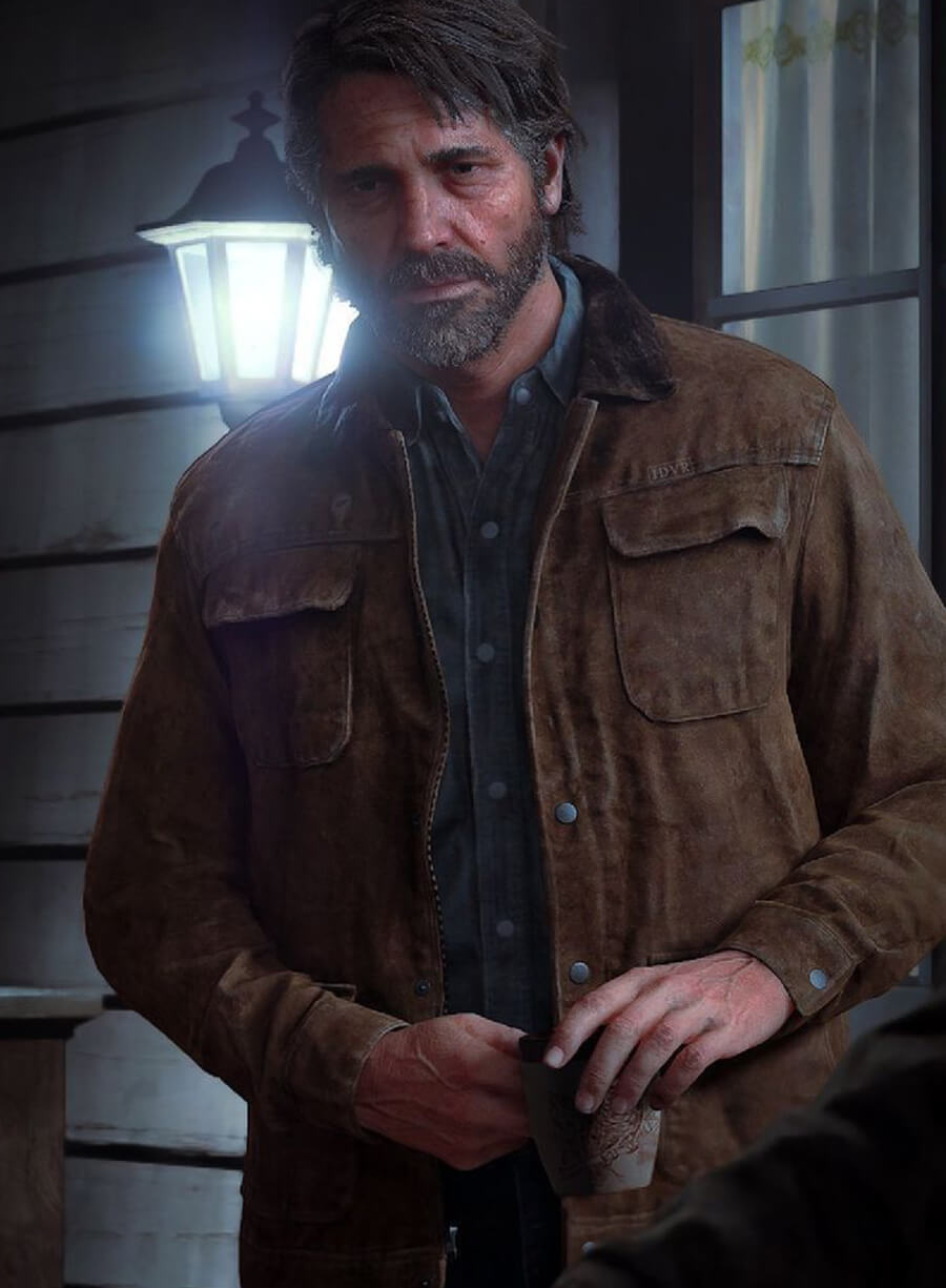Joel Miller The Last Of Us Suede Jacket