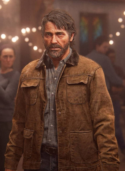 Joel Miller The Last Of Us Suede Jacket