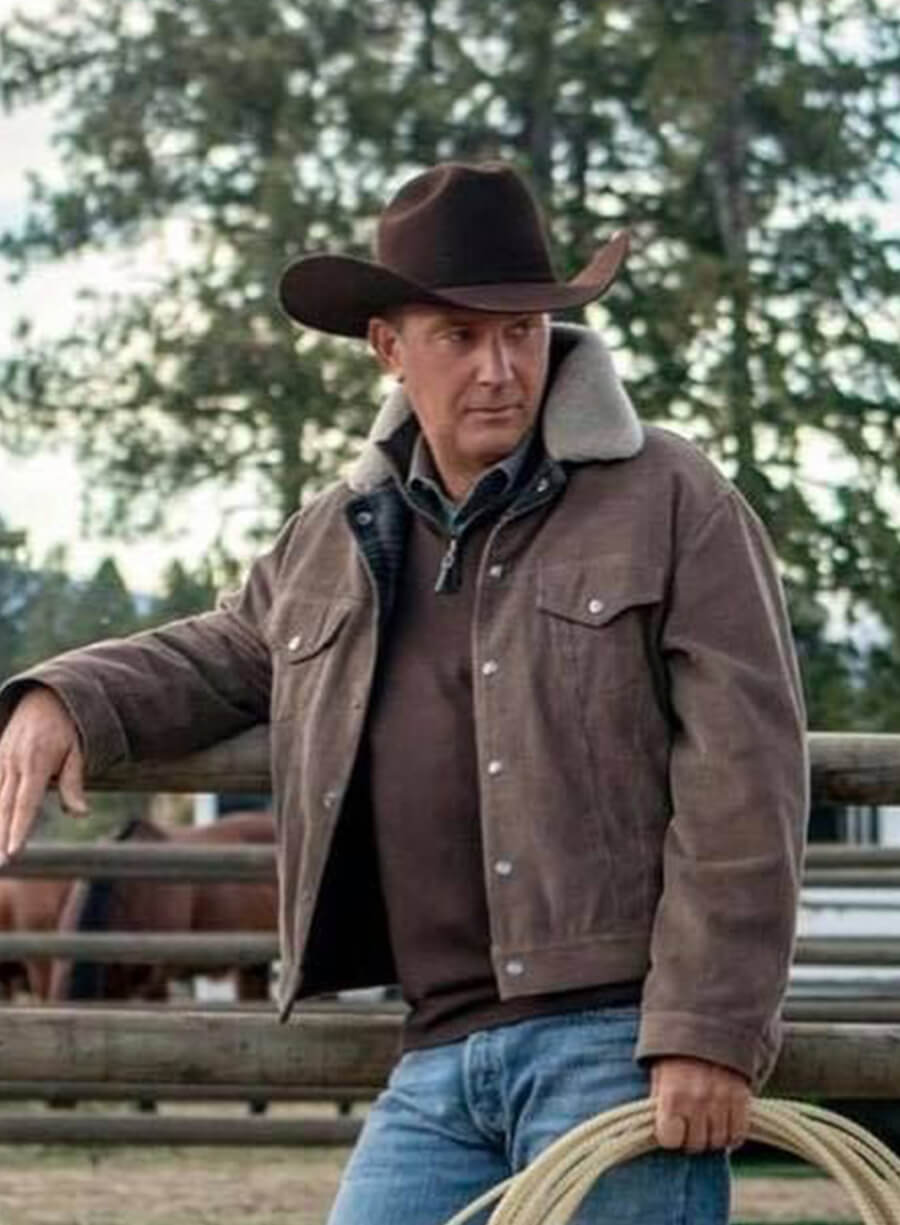 John Dutton Yellowstone Corduroy Jacket