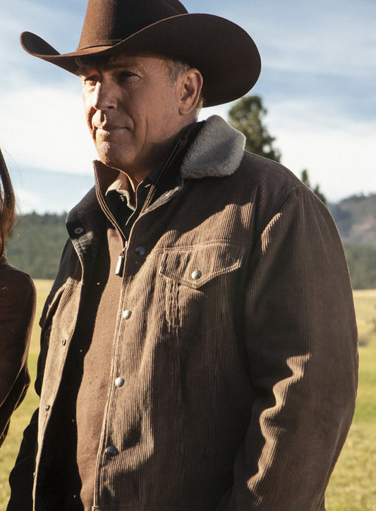 John Dutton Yellowstone Corduroy Jacket