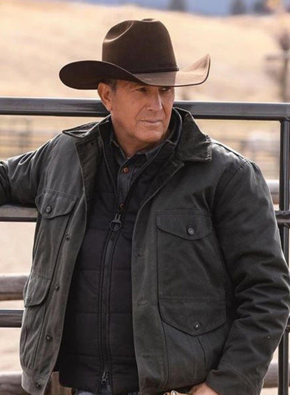 John Dutton Yellowstone Cowboy jacket