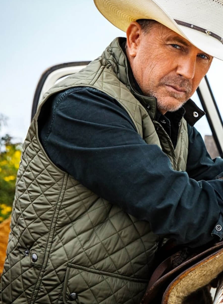 John Dutton Yellowstone Green Vest