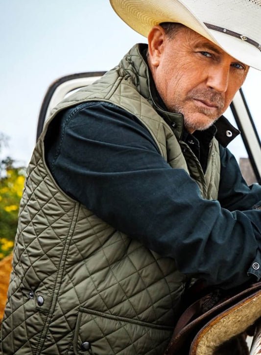 John Dutton Yellowstone Green Vest