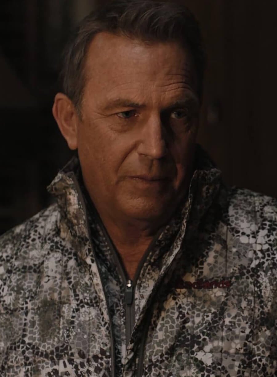 John Dutton Yellowstone Snake Print Jacket