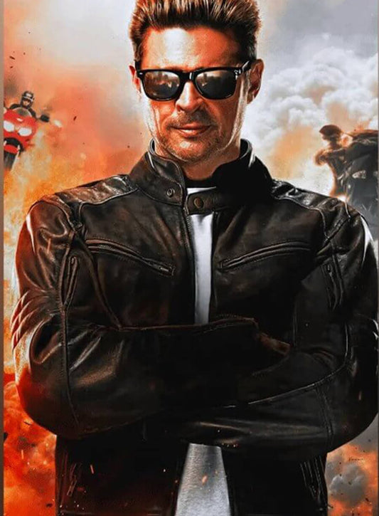 Johnny Cage Mortal Kombat II Leather Jacket