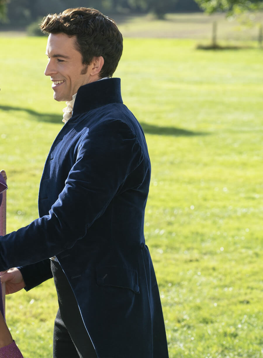 Jonathan Bailey Bridgerton S02 Tailcoat