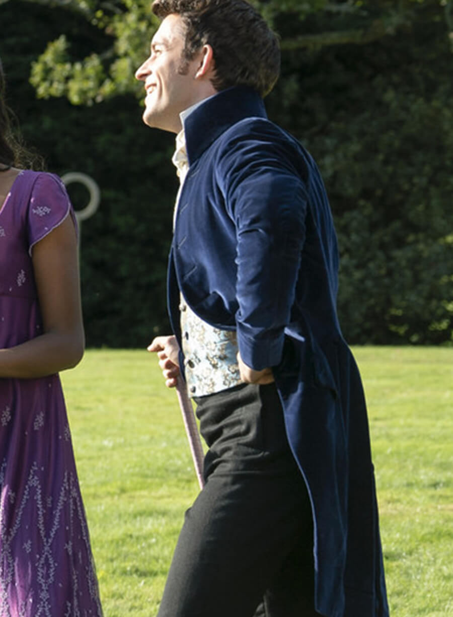 Jonathan Bailey Bridgerton S02 Tailcoat