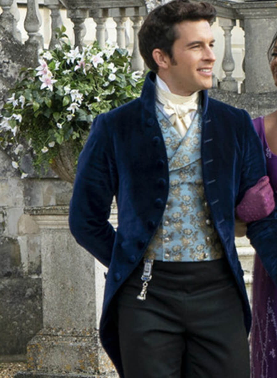 Jonathan Bailey Bridgerton S02 Tailcoat