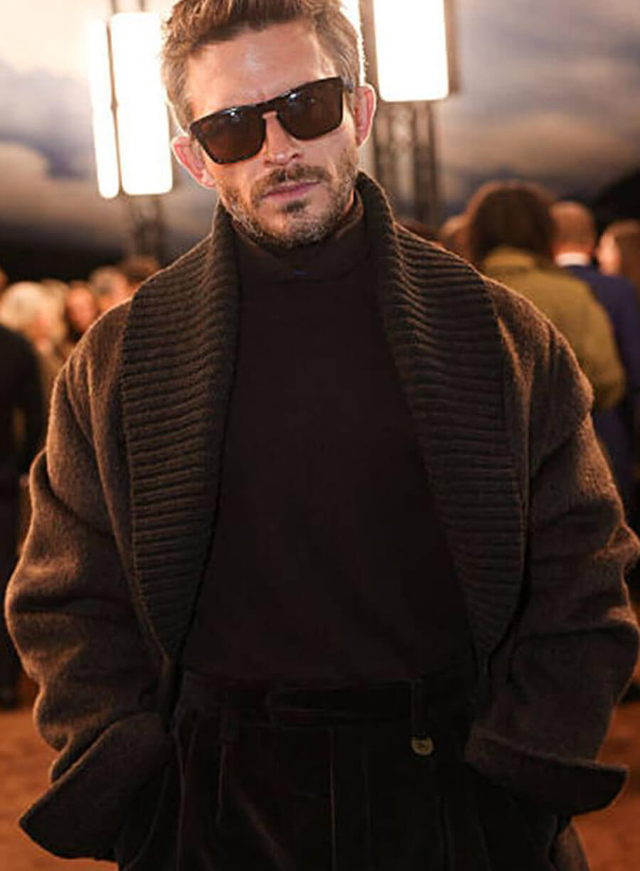 Jonathan Bailey London Fashion Week 2025 Coat