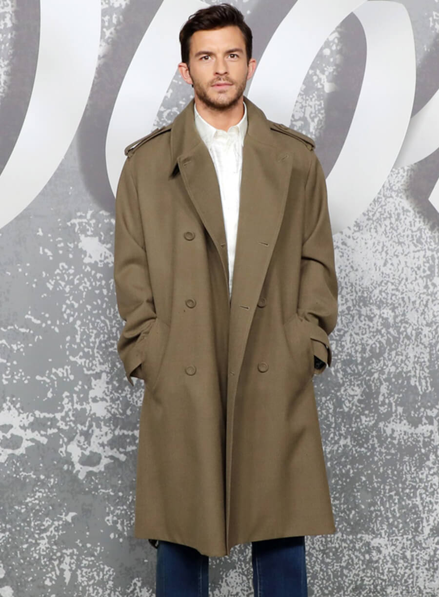 Jonathan Bailey Men's Fall 2022 Trench Coat