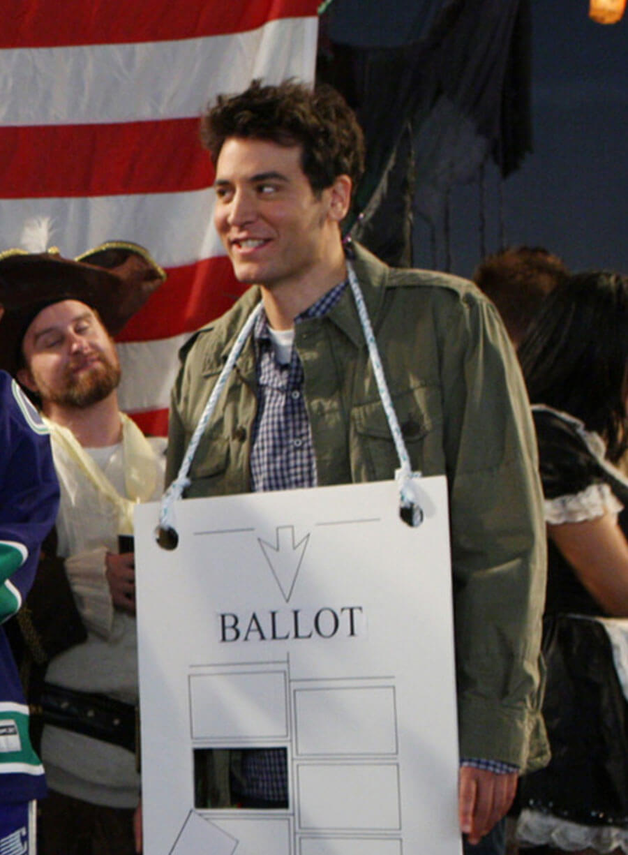 Josh Radnor How I Met Your Mother Green Jacket