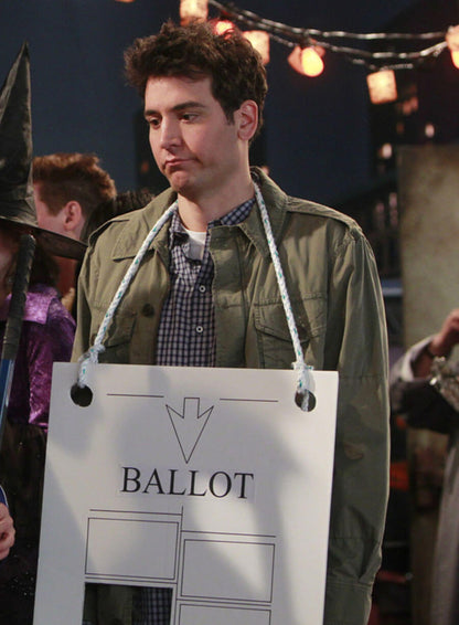 Josh Radnor How I Met Your Mother Green Jacket