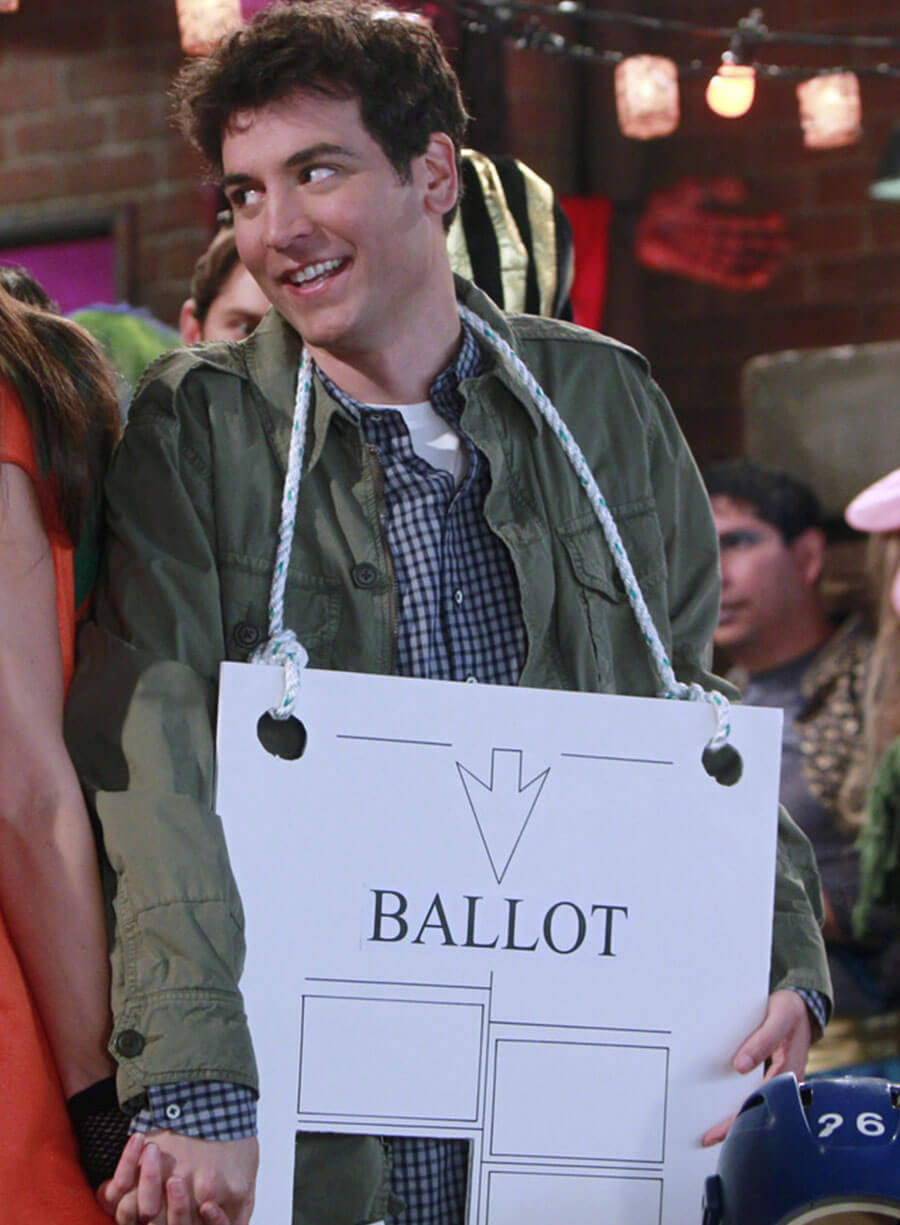 Josh Radnor How I Met Your Mother Green Jacket