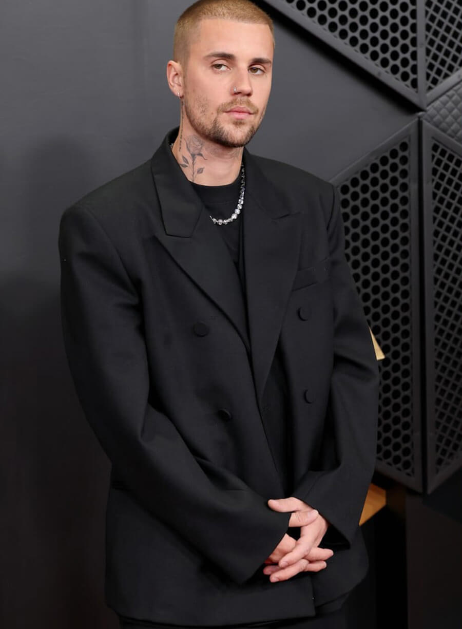 Justin Bieber 2026 Grammy Awards Blazer