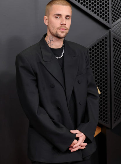 Justin Bieber 2026 Grammy Awards Blazer