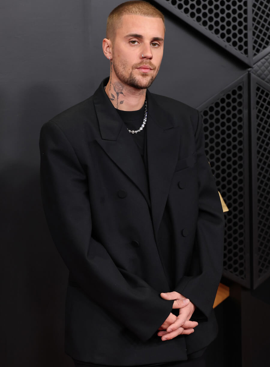 Justin Bieber 2026 Grammy Awards Blazer